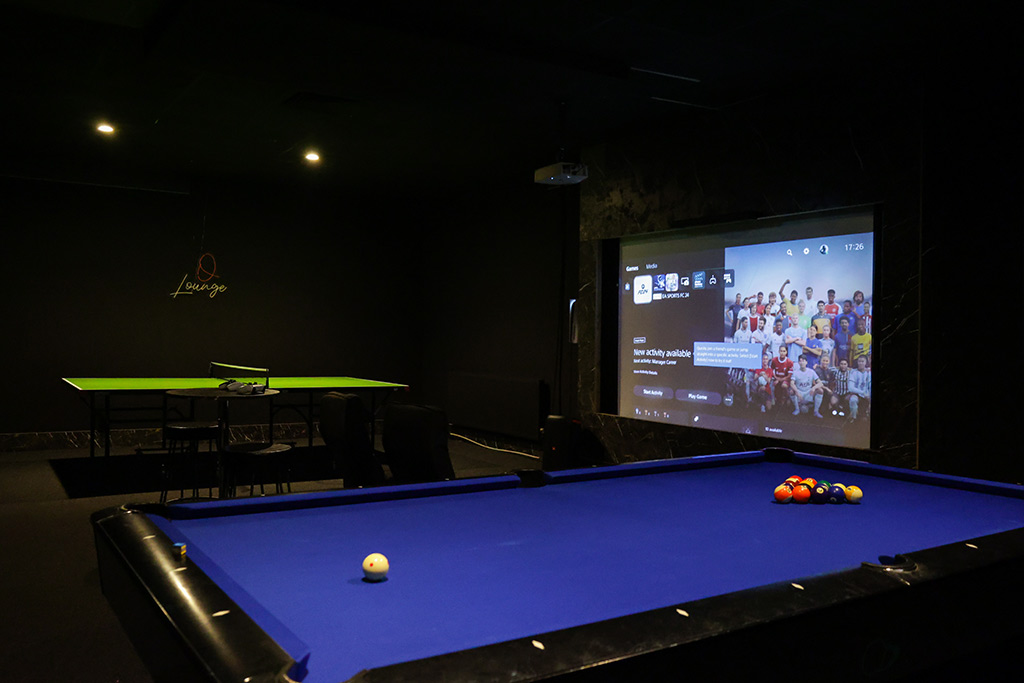 The Ranch 120 inch screen